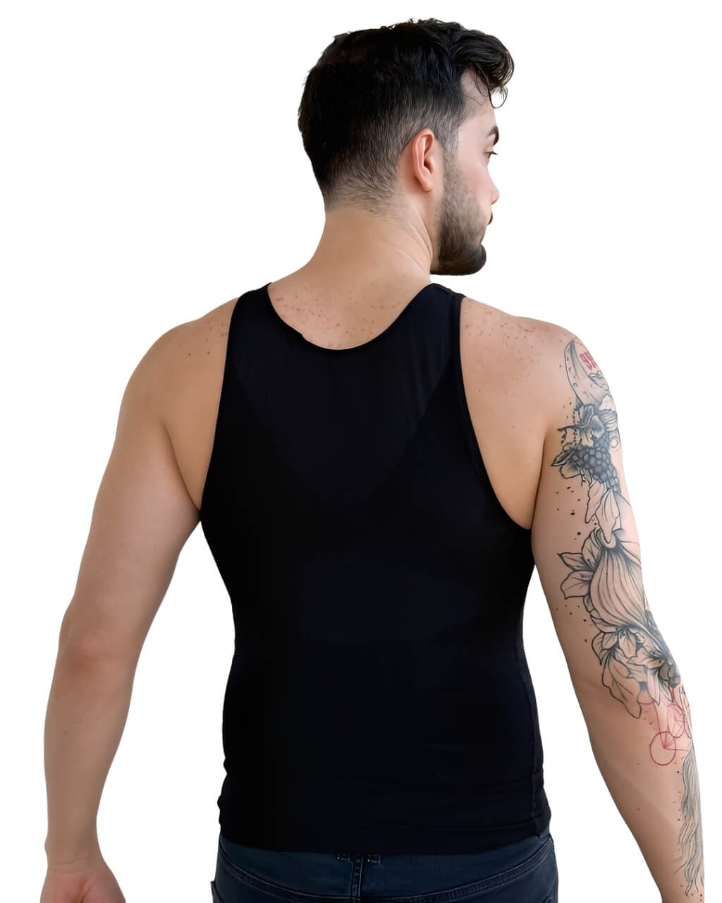Camisa Masculina SlimCore® – Modelagem Corporal com Compressão Ultrafina