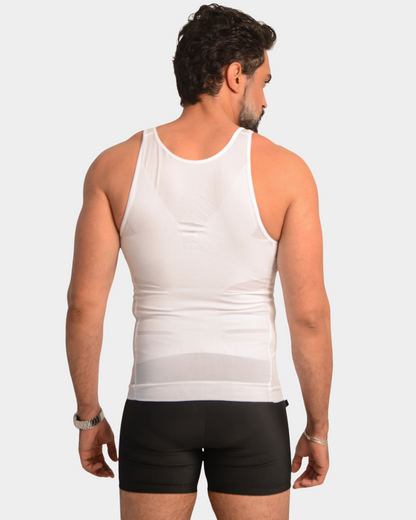 Camisa Masculina SlimCore® – Modelagem Corporal com Compressão Ultrafina
