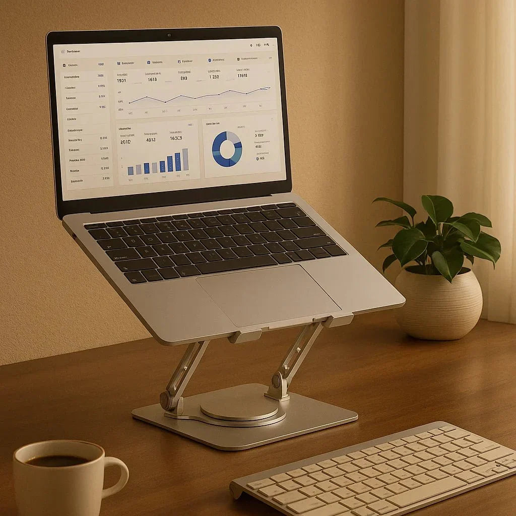 Suporte em Alumínio para Laptop Ergonômico