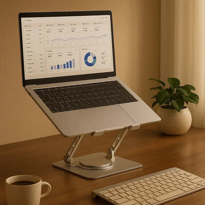 Suporte em Alumínio para Laptop Ergonômico